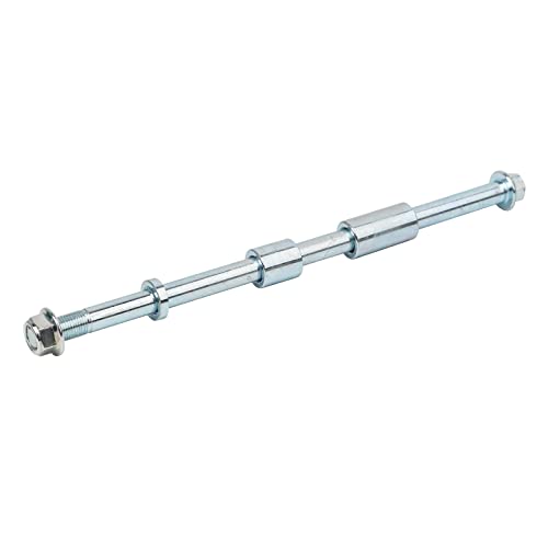 Mokuo 12mm 280mm Front Rear Axle with Bushing 5mm 20mm 30mm Fit for Pit Dirt Bike Moped Scooter QUAD ATV Mini Bike Parts - size: 12-280