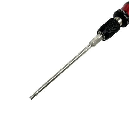 5Packs RC Hex Driver Bit Set 1.27mm 1.5mm 2.0mm 2.5mm 3.0mm Hex Head Allen Wrench Drill Bit Set for Screwdrivers Electric Screwgun/Power Drill