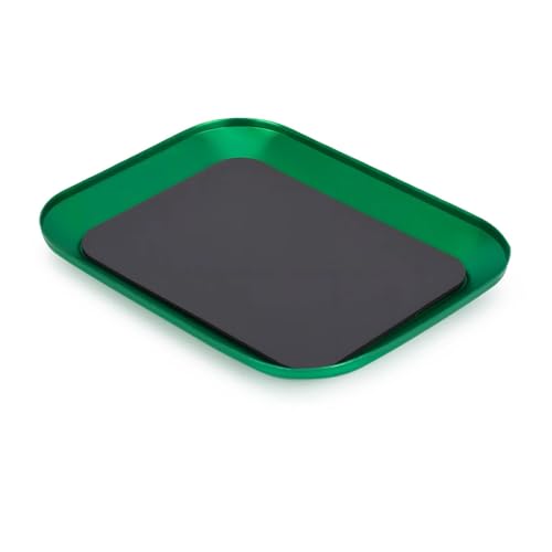 RC Car Repair Kit for 1/10 RC Crawler Remote Control Car 1Pcs Aluminum Alloy Magnet Screw Tray Upgrade Parts Repair Modify Replacement Accessories - color: Green