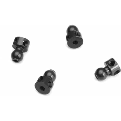 Tekno RC Stabilizer Balls (5.5mm, sway bars, aluminum, 4pcs)