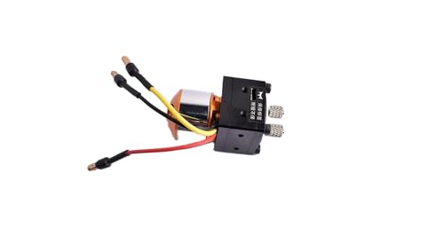 Alloy Mini Hydraulic Oil Pump with Brushless Motor for 1/12 1/14 RC Excavator Bulldozer Trailer Car Truck Parts