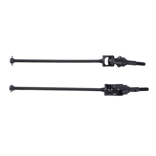 Steel Drive Shaft Wheel Stub Axle Set Compatible with FS-10 RC Car Truggy CNC Machined CVD Front Dogbones Adapter Universal Joint Replacement Part