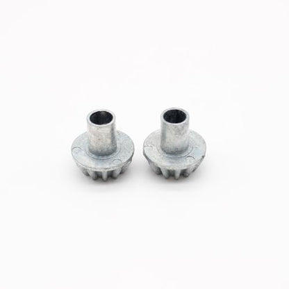 2PCS 12T Metal Bevel Gear Replacement RC Parts for WLtoys 124008 124010 1/12 4WD RC Car - color: Bevel Gear