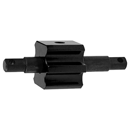 Aluminum RC Differential Locker Spool 4x4 Diff Locker Mounts Compatible with 1/10 Traxxas Slash 4X4 Rustler 4X4 Stampede 4X4 Hoss VXL 4X4 RC Car (Black) - color: Black