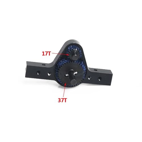 Aluminum Gearbox Transfer Case Compatible with 1/10 RC Crawler Trucks Compatible with D110 and Similar Models Upgrade Parts