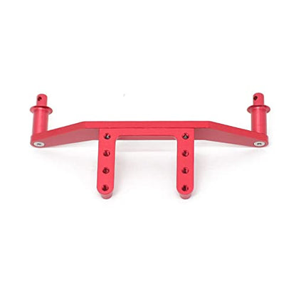 Replacement RC Car Front & Rear Body Mounts Posts for Traxxas 1/10 Slash 2WD Aluminum Alloy Durable RC Car Upgrade Accessories - color: Red