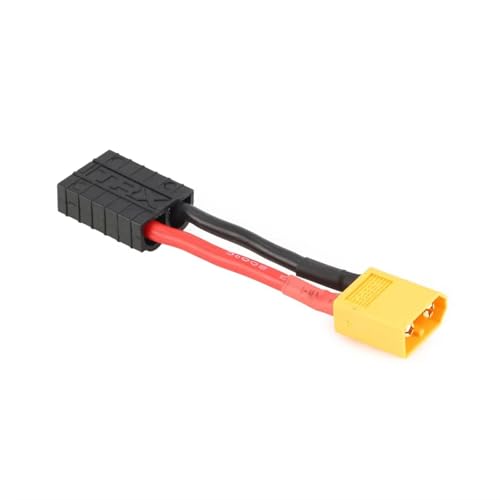 for Traxxas Ec5 XT60 12awg ECS Converter Wire Male Female Plug Cable Adapter for RC Car LiPo Battery Charging Parts Accs Replacement Use RC Car DIY Parts(XT60-M to TRX-F) - size: XT60-M to TRX-F