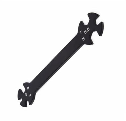 Rc Replacement Parts RC Tools 6 in 1 Wrench Tool 3/4/5/5.5/7/8mm for Turnbuckles with Nuts Multifunctional Rc Car Toy Parts Modification Accessories