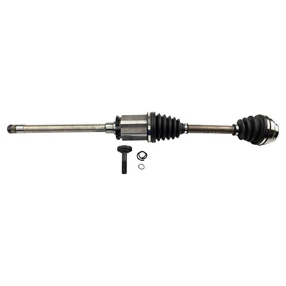 TRQ Front Passenger Side CV Axle Assembly Compatible with 2011-2016 BMW 535i xDrive 2012-2016 528i xDrive 2014-2018 640i - style: CSA80039