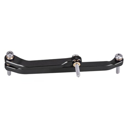 Aluminum High Clearance Chassis Links Suspension Steering Links Set for 1/30 Axial SCX30 RC Crawler Car Upgrade Parts (Black kit) - color: Black Kit