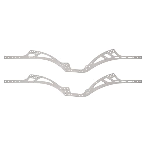 MEUS Racing TC4 Titanium Chassis Frame Rails for MEUS Gold Rush V2 Carbon Fiber LCG Chassis Kit Axial SCX10 SCX10 II Capra 1.9 UTB 1/10 RC Crawle Upgardes