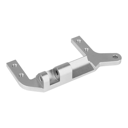 HobbyPark Servo Mount 4-Link Suspension Mounts for TRX4 Crawler Replacement of 3-Link Panhard Bar Upgraded (Silver) - color: Silver