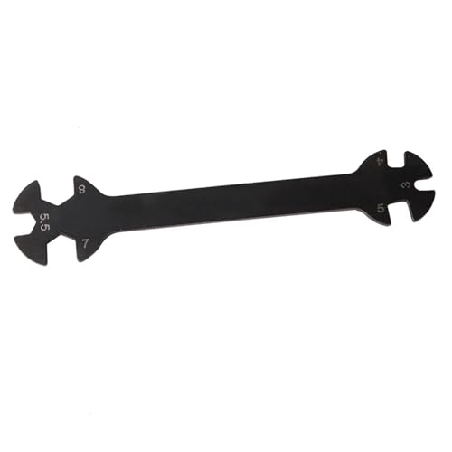 1PCS RC Car Multi-Function Tool - 6 in 1 Special Wrench 3/4/5/5.5/7/8MM for Turnbuckles & Nuts