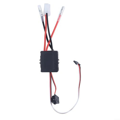 1060-RTR 60A Brushed ESC Electronic Controller Waterproof for 1/10 Scale RC Cars Trucks Off-Road Vehicles Crawlers Tanks 2-3S(WP1060-60A)