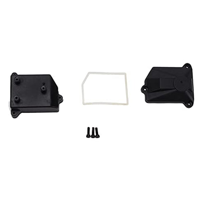 RC Receiver Box, Durable Plastic Construction with Included Screws, Universal Fit for 1/10 Scale RC Trucks, for Hobbyists and Off-Road Enthusiasts