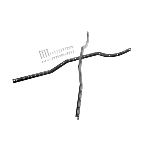 Rc Chassis For Axial For SCX10 90027 II 90046 90047 2Pcs/Set Steel Chassis Frame Rails RC Car Crawler Truck Vehicle Parts Upgrades Replacement