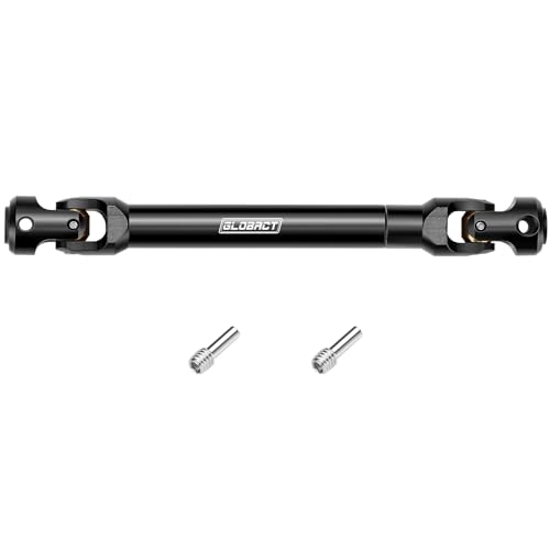 Stainless Steel Driveshaft for TRX4 SCX10 1/10 Crawler, 121-180mm | Heavy-Duty Drive Shaft,CNC Machined, Splined Engagement - size: 121-180mm