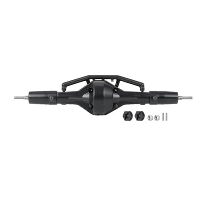 Heavy Duty Metal Axle Rear Straight Complete Axle for 1/10 Axial SCX10 II AX90021 90027 90028 RC Crawler Car Rear Axle Assembly Set Upgrade Parts (Rear) - color: Rear Axle