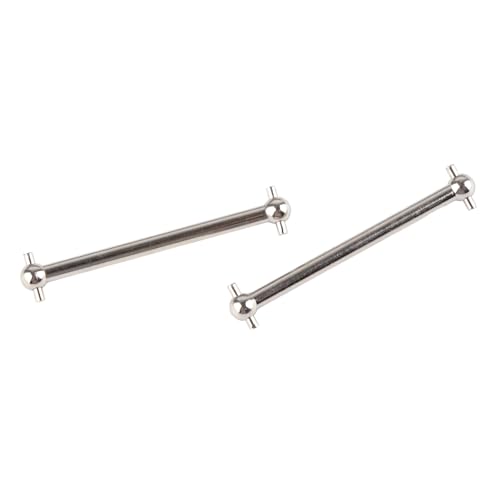 KIMISS Car Drive Shaft, 2PCS RC Metal Rear Dogbones Drive Shaft for 16889 1/16 RC Car Spare Parts Upgrade M16106 Aluminum Alloy