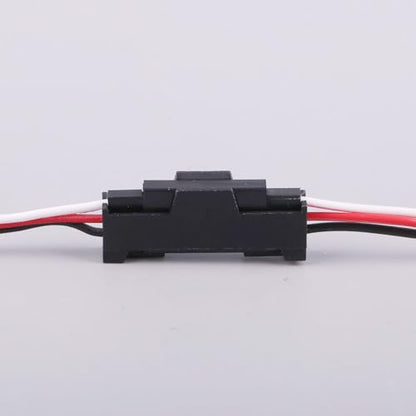 ZYAMY 20PCS Servo Wire Clip Safety Connectors Extension Cable Locking Clips for RC Cars Aircraft Helicopters and Drones