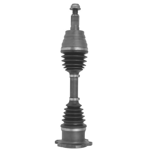 Detroit Axle - Pair Front CV Axles for Chevrolet Silverado GMC Sierra 2500 | 3500 HD Avalanche Suburban Yukon XL 2500 Hummer H2, CV Axle Shafts Assembly Replacement - size: D-0038x2/Pair