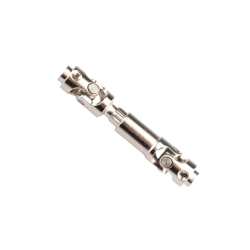 Aimrock 1-Set Steel RC Drive Shafts Upgrades for 1/30 Axial SCX30 RC Crawler (Silver) - color: Silver