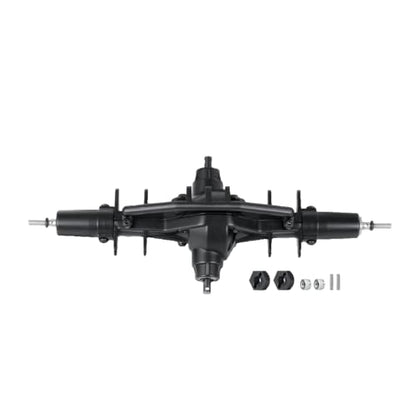 Heavy Duty Metal Axle Middle Straight Complete Axle for 1/10 Axial SCX10 II AX90021 90027 90028 RC Crawler Car Middle Axle Assembly Set Upgrade Parts (Middle) - color: Middle Axle