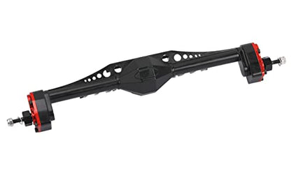 Aluminum Alloy Rear Portal Axle for Capra 1.9 UTB AXI03004 1/10 RC Crawler Car Upgrades (Red&Black) - color: Red&black