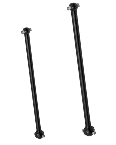 Centor Drive Shaft Dogbone Upgrades for 1/8 Typhon 6s Blx,Outcast 6S BLX,Notorious 6S BLX,2pcs Centor Driveshaft Axles Dogbone Part,Harden Metal #45 Hop ups,More Power 2022,Black