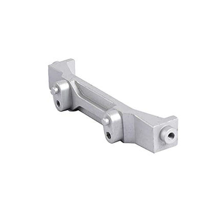 RZXYL Aluminum Alloy Battery Tray Bracket Mounts for 1/10 Axial SCX10 III AXI03007 RC Crawler Car Upgrades Parts (Silver) - color: Silver