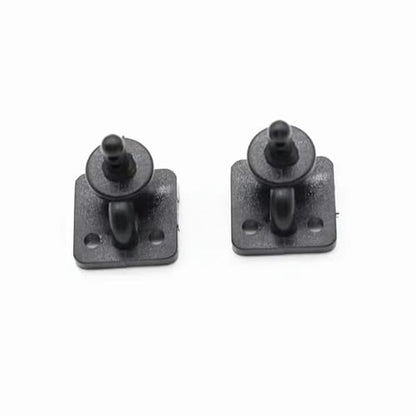 Compatible with Wltoys 284161 1/28 RC Car Upgrade Spare Parts Accessories 2 Set Front Bumper and Body Mount Post 284161-2558 RC Car Bumper