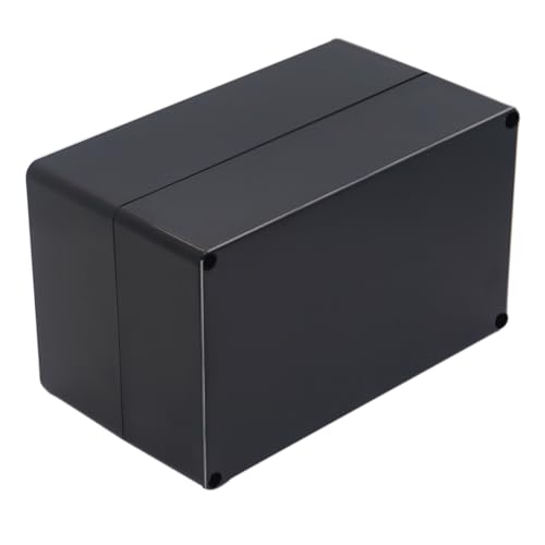 Project Box IP65 Waterproof Junction Box ABS Plastic Electrical Boxes DIY Electronic Project Case Power Enclosure 7.87x4.72x4.45 inch (200 x 120 x113 mm) - color: Black, size: 7.87"x4.72"x4.45"
