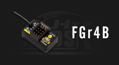 Flysky FGr4B 4CH Receiver AFHDS 3 Micro Mini Receiver for NB4, NB4 Lite Remote Control RC Car Boat