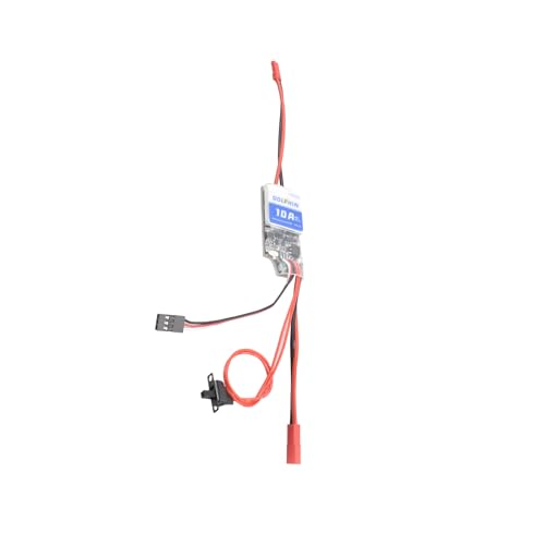 10A Brushed Bidirectional ESC for 130/180 Motor RC Car Boat Tank 2S-4S