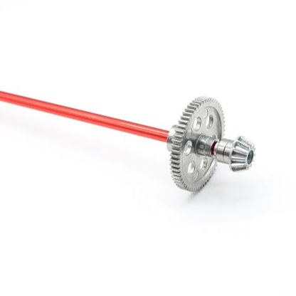 Metal Central Drive Shaft Replacement RC Parts for WLtoys 124008 1/12 4WD RC Car - color: Central Drive Shaft