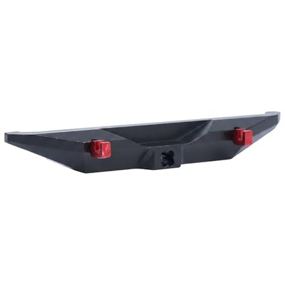 DJX Aluminum SCX30 Front & Rear Bumper w/Red Tow Hook for 1/30 Axial SCX30 Jeep Wrangler JLU Upgrades