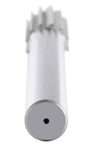 Accusize Industrial Tools 5015-0330 H.S.S. M2 Straight Shank Straight Flute Chucking Reamer, 1-3/8 in | 1-3/8" HSS M2 Straight Shank Straight Flute Chucking Reamer, Flt Len 3-1/4", OAL 12", Right Hand Cut, 10 Flute - size: 1-3/8 in.