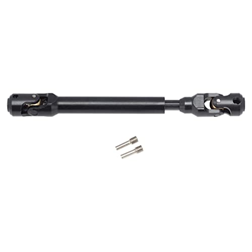 Universal Drive Shaft Transmission Shaft Metal Drive Shaft CVD Axle Set Lightweight Metal CNC Machined Suitable for RC Model Car Truck, 112-163mm - color: 112-163mm