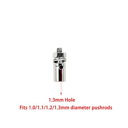 10PCS 1.3mm Adjustable Pushrod Connector Linkage Stopper with 10PCS Z Push Rods for RC Airplane Boat Plane Helicopter DIY Model Aircraft Toy Parts
