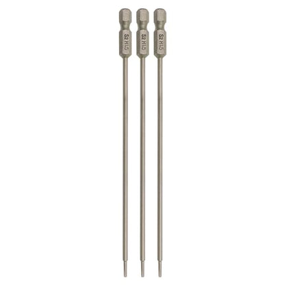 RC Hex Bit 1.5mm for Electric Screwgun/Power Drill(3pcs Hex 1.5mm) | 6 Inch Power Bits,Hex Head Allen Wrench Drill Bit Set,Professional Grade ¼ Inch Hex Shank for Screwdrivers,High Quality Steel - size: 1.5MM * 3PCS