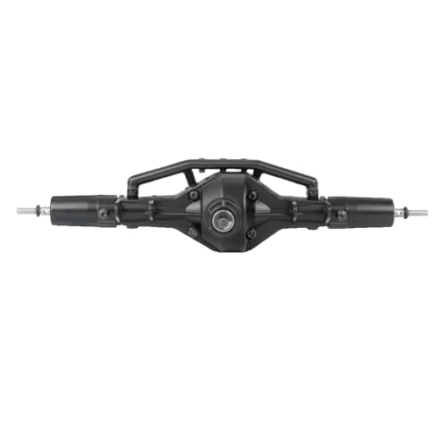 Heavy Duty Metal Axle Middle Straight Complete Axle for 1/10 Axial SCX10 II AX90021 90027 90028 RC Crawler Car Middle Axle Assembly Set Upgrade Parts (Middle) - color: Middle Axle