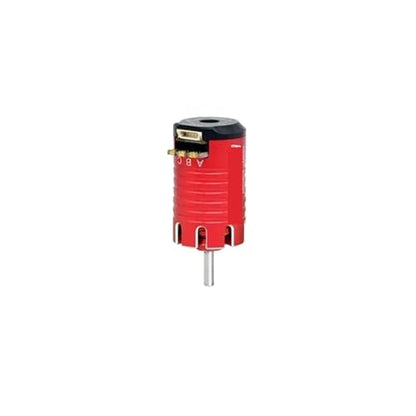 for 1/28 1/24 RC Car Mini-Z Kyosho Mr03 Pro Rocket-RC MINI 1525 Brushless Motor Sensored 13.5T 17.5T 21.5T 25.5T(Red)