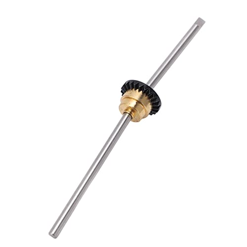 RC Metal Differential Gear Middle Axle Modification Kit Aluminum Alloy Heavy Duty Drivetrain Upgrade Assembly Enhanced Off Road Traction Part for WPL C14 C24 C34 1 16