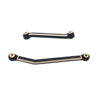 Front Rear Drive Shaft for AXIAL AX24 1/24 RC Crawler Car Replacement Upgrade Parts 8Pcs Metal Chassis Link Set Rod Linkage Links