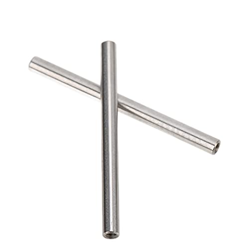 Dilwe RC Horizontal Shaft Set, 1 Pair Iron RC Metal Horizontal Shaft Main Shaft for WLtoys XK K110 RC Helicopter Upgrade Parts RC Accessories