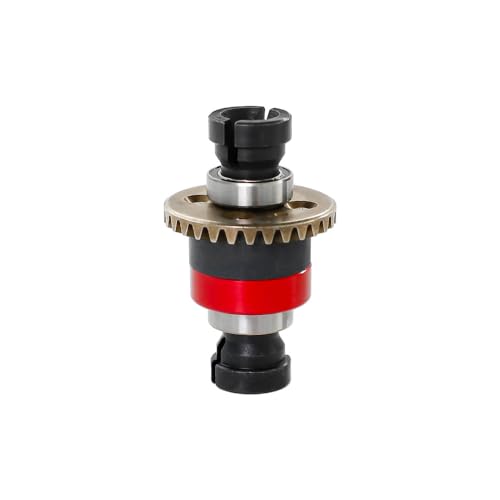Differential Parts for ARRMA 1/18 Granite GROM/Typhon GROM/ 1/14 Mini Mojave GROM RC Front/Rear Universal Metal Differential Spare Parts (2*Red) - color: 2*red