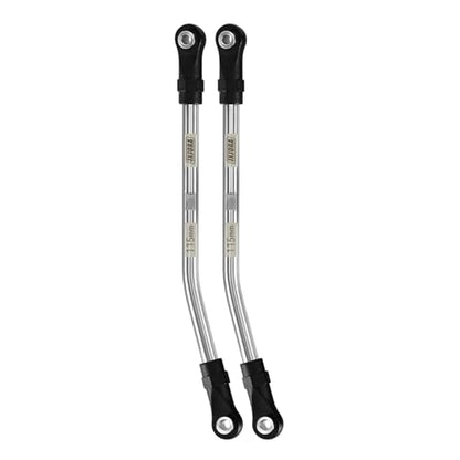 INJORA Stainless Steel High Clearance Links with Rod Ends for TRX4 SCX10 II SCX10 III VS4-10 1/10 RC Crawler Car Upgrade(115mm) - size: 115mm