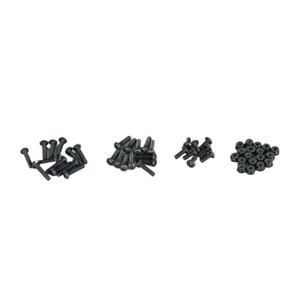 RC Car Parts for Axial for SCX10 D90 TF2 B5 1/10 RC Crawler Metal for Chassis Set Rails Frame with Shock Towers for Leaf Springs Mounting Holes Upgrade