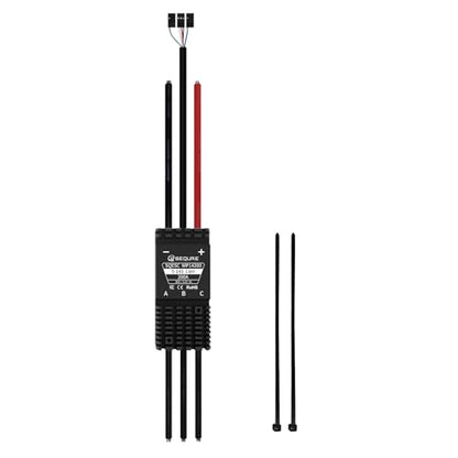 WP14200 IP68 Waterproof 200A Brushless ESC | AM32 Firmware, 5-14S, Built-in 5.2V 3A BEC for eFoil and Underwater Thruster, RC Crawler, Drone, Helicopters (A Version) - size: A