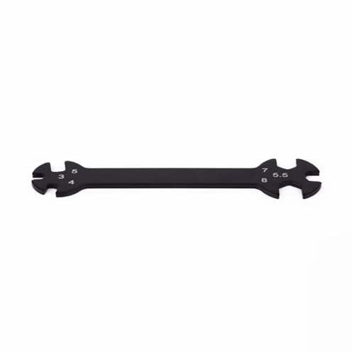 For Turnbuckle Screws With Nuts 1Pcs 6 In 1 Wrench Tool Remote Control Tools 3/4/5/5.5/7/8mm Multifunctional RC Car Toy Parts Models